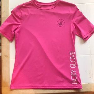 BodyGlove Hot Pink Rash guard